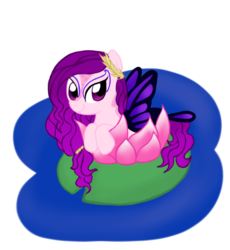 Size: 857x933 | Tagged: safe, artist:wizdiana, oc, oc only, fairy pony, pony, female, solo, water