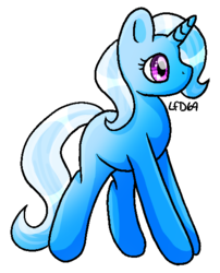 Size: 445x550 | Tagged: safe, artist:lionfishdoodles69, trixie, pony, unicorn, g4, female, mare, signature, simple background, solo, transparent background