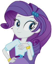Size: 474x591 | Tagged: safe, artist:thebar, rarity, equestria girls, equestria girls specials, g4, my little pony equestria girls: dance magic, belt, bracelet, female, gem, hand on hip, jewelry, simple background, solo, transparent background