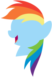 Size: 1500x2225 | Tagged: safe, artist:caliazian, rainbow dash, pegasus, pony, g4, bust, female, lineless, mare, open mouth, portrait, simple, simple background, solo, transparent background, wings