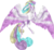 Size: 4553x4231 | Tagged: safe, artist:oneiria-fylakas, oc, oc only, oc:crystal heart, alicorn, crystal alicorn, crystal pony, pony, absurd resolution, concave belly, crystallized, female, mare, offspring, parent:princess cadance, parent:shining armor, parents:shiningcadance, rearing, simple background, slender, solo, thin, transparent background