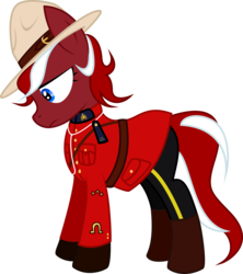 Size: 4250x4786 | Tagged: safe, artist:colonelwalther, oc, oc only, oc:red serge, earth pony, pony, absurd resolution, female, mare, simple background, solo, transparent background