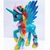 Size: 800x800 | Tagged: safe, trixie, alicorn, pony, g4, alicornified, bootleg, fake, irl, photo, race swap, solo, toy, trixiecorn