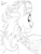 Size: 906x1200 | Tagged: safe, artist:tsitra360, rainbow dash, scootaloo, pony, g4, macro, monochrome, ponies riding ponies, reins, riding, scootaloo riding rainbow dash, scootalove