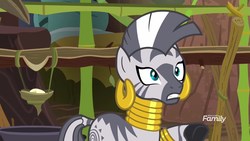 Size: 1920x1080 | Tagged: safe, screencap, zecora, zebra, g4, it isn't the mane thing about you, female, solo, zecora's hut