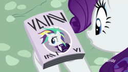 Size: 1920x1080 | Tagged: safe, screencap, rarity, pony, unicorn, g4, it isn't the mane thing about you, alternate hairstyle, female, mare, raripunk, solo, vain