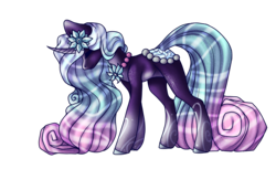 Size: 1593x974 | Tagged: safe, artist:immagoddampony, oc, oc only, original species, pond pony, female, horn, mare, simple background, solo, transparent background