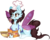 Size: 1404x1132 | Tagged: safe, artist:woonborg, oc, oc only, oc:lucy, pony, apron, baking, batter, book, bowl, cheek fluff, chef's hat, chest fluff, clothes, cookbook, ear fluff, female, food, hat, mare, mouth hold, prone, simple background, smiling, solo, spoon, transparent background