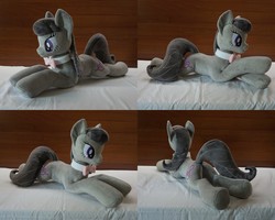Size: 5120x4096 | Tagged: safe, artist:egalgay, octavia melody, g4, absurd resolution, irl, photo, plushie, prone, solo