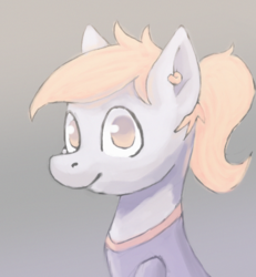 Size: 2480x2684 | Tagged: source needed, useless source url, safe, artist:gorgonzola, oc, oc only, oc:alice, pony, bust, high res, no pupils, solo