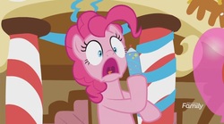 Size: 1670x926 | Tagged: safe, screencap, pinkie pie, g4, it isn't the mane thing about you