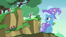 Size: 1280x720 | Tagged: safe, screencap, trixie, g4, to change a changeling, female, solo
