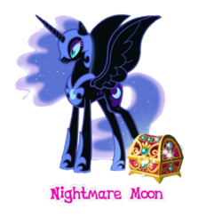 Size: 818x798 | Tagged: safe, edit, edited screencap, screencap, nightmare moon, g4, antagonist, box, concave belly, female, helmet, hoof shoes, long legs, mare, peytral, princess shoes, shiny, simple background, slender, solo, spread wings, tall, thin, transparent background, wings