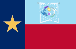 Size: 562x362 | Tagged: safe, brony, equestria, flag, flag of equestria, texas, texas flag