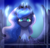 Size: 1024x981 | Tagged: safe, artist:wasatgemini, princess luna, alicorn, pony, g4, bust, female, portrait, solo, spread wings, wings