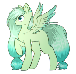 Size: 1479x1440 | Tagged: safe, artist:despotshy, oc, oc only, pegasus, pony, female, mare, raised hoof, simple background, solo, transparent background