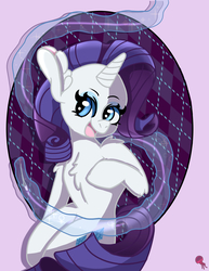 Size: 2975x3850 | Tagged: safe, artist:cottonbreeze, rarity, g4, fanart, female, high res, solo
