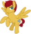 Size: 2450x2700 | Tagged: safe, alternate version, artist:cheezedoodle96, flash magnus, pegasus, pony, campfire tales, g4, shadow play, .svg available, flying, high res, lidded eyes, looking at you, male, missing accessory, rearing, simple background, smiling, solo, stallion, svg, torn wings, transparent background, vector