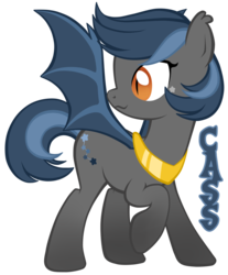 Size: 1024x1238 | Tagged: safe, artist:petraea, oc, oc only, oc:cassiopeia, bat pony, bat pony oc, female, mare, simple background, solo, transparent background, vector