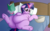 Size: 2625x1620 | Tagged: safe, artist:andelai, twilight sparkle, pony, g4, bed, belly, belly button, book, bowl, fat, female, heart, hoof heart, lying, magic, mare, obese, on back, pillow, plump, solo, telekinesis, twilard sparkle, underhoof