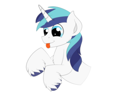 Size: 4000x3000 | Tagged: safe, artist:coramino, shining armor, pony, unicorn, g4, :p, chest fluff, cute, male, rearing, silly, silly pony, simple background, smiling, solo, stallion, tongue out, transparent background, unshorn fetlocks