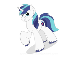 Size: 4000x3000 | Tagged: safe, artist:coramino, shining armor, pony, unicorn, g4, male, solo