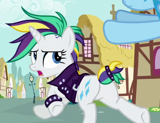 Punk Rarity Screencap #1538533 - safe, screencap, rarity, pony, unicorn, g4, it isn't the ...