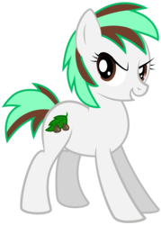 Size: 3000x4183 | Tagged: safe, artist:lost-our-dreams, oc, oc only, oc:mint chip, earth pony, pony, female, high res, mare, simple background, solo, transparent background