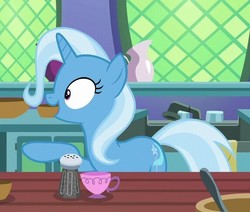 Size: 573x486 | Tagged: safe, screencap, trixie, all bottled up, g4, cropped, female, solo