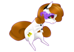 Size: 3508x2480 | Tagged: safe, artist:oneiria-fylakas, oc, oc only, earth pony, pony, dark magic, female, high res, magic, mare, simple background, solo, transparent background
