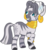 Size: 3001x3258 | Tagged: safe, artist:cloudy glow, zecora, zebra, a health of information, g4, bracelet, ear piercing, earring, female, high res, jewelry, neck rings, piercing, quadrupedal, raised hoof, simple background, smiling, solo, transparent background, vector, wet mane