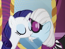 Size: 4032x3024 | Tagged: safe, screencap, photo finish, rarity, g4, honest apple, out of context