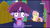 Size: 2560x1440 | Tagged: safe, screencap, fluttershy, twilight sparkle, alicorn, pony, a health of information, g4, carousel (tv channel), derp, derplight sparkle, floppy ears, non stick pans, nonsense, random, russian, silly, silly pony, subtitles, twilight sparkle (alicorn), wat