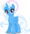 Size: 4000x4595 | Tagged: safe, artist:orin331, trixie, alicorn, pony, dancerverse, g4, absurd resolution, alicornified, alternate universe, female, halo, looking at you, mare, princess, race swap, simple background, solo, transparent background, trixiecorn, vector