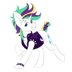 Size: 3000x3000 | Tagged: safe, artist:beashay, rarity, pony, g4, it isn't the mane thing about you, alternate hairstyle, female, high res, punk, raripunk, simple background, solo, transparent background