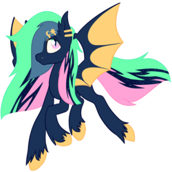 Size: 1746x1739 | Tagged: safe, artist:aegann, oc, oc only, bat pony, simple background, solo, transparent background