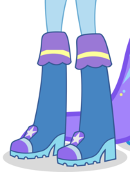 Size: 1035x1374 | Tagged: safe, trixie, equestria girls, g4, boots, boots shot, high heel boots, legs, pictures of feet, pictures of legs, shoes, solo