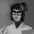 Size: 1351x1351 | Tagged: safe, artist:hardbrony, sci-twi, twilight sparkle, human, g4, clipboard, female, glasses, grayscale, humanized, monochrome, pen, realistic, solo