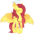 Size: 1024x1023 | Tagged: safe, artist:kellythedrawinguni, oc, oc only, oc:michaela, pegasus, pony, eyes closed, female, halo, mare, simple background, solo, transparent background