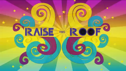 Size: 1136x640 | Tagged: safe, screencap, equestria girls, g4, my little pony equestria girls: summertime shorts, raise this roof, no pony, title card