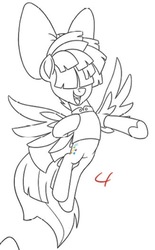 Size: 640x1029 | Tagged: safe, artist:michaela martin, songbird serenade, pegasus, pony, g4, my little pony: the movie, the art of my little pony: the movie, female, mare, solo