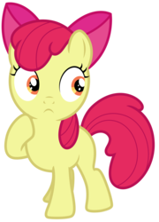 Size: 4028x5589 | Tagged: safe, artist:estories, apple bloom, earth pony, pony, g4, absurd resolution, female, simple background, solo, transparent background, vector