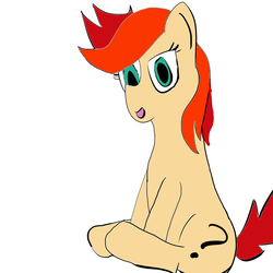 Size: 1280x1280 | Tagged: safe, artist:meme mare, oc, oc only, oc:red pone (8chan), pony, /pone/, 8chan