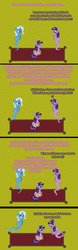 Size: 504x1607 | Tagged: safe, artist:navitaserussirus, trixie, twilight sparkle, genie, pony, g4, comic, female, lesbian, pixel art, ship:twixie, shipping