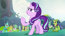 Size: 1920x1080 | Tagged: safe, screencap, clypeus, cornicle, frenulum (g4), lokiax, soupling, starlight glimmer, changedling, changeling, g4, to change a changeling