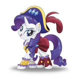 Size: 657x657 | Tagged: safe, rarity, g4, my little pony: the movie, clothes, ear piercing, female, hay, piercing, pirate, pirate rarity, solo