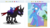 Size: 1226x695 | Tagged: safe, edit, edited screencap, screencap, pharynx, trixie, changeling, pony, unicorn, derpibooru, g4, to change a changeling, clothes, juxtaposition, juxtaposition win, meme, meta, scared