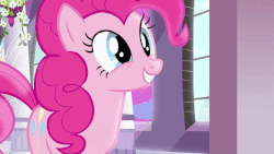 Size: 800x450 | Tagged: safe, screencap, pinkie pie, earth pony, pony, g4, princess twilight sparkle (episode), season 4, animated, creamy creamy frosting, drool, female, gif, mare, out of context, solo