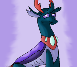 Size: 493x432 | Tagged: safe, artist:mojo1985, pharynx, changedling, changeling, g4, to change a changeling, prince pharynx