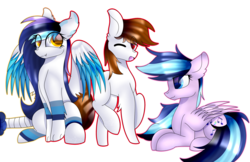 Size: 4000x2584 | Tagged: safe, artist:tomboygirl45, oc, oc only, oc:galaxy, earth pony, pegasus, pony, female, high res, mare, one eye closed, prone, simple background, transparent background, wink